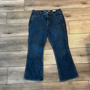 Old Navy Women’s High Rise, Vintage Cropped Flare Leg Jeans Size 10 NWT